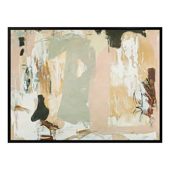 Earth Echoes 1 Landscape Box Framed Canvas in 93 x 63cm