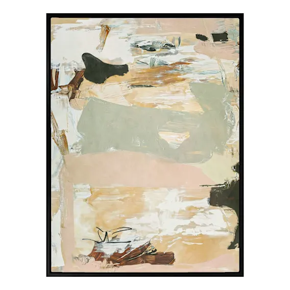 Earth Echoes 1 Portrait Box Framed Canvas in 123 x 163cm