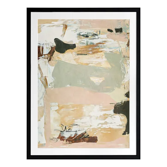 Earth Echoes 1 Portrait Framed Print in 84 x 105cm