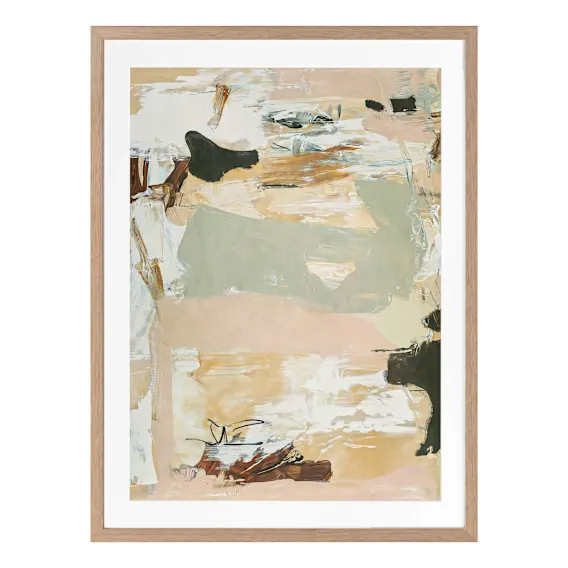 Earth Echoes 1 Portrait Framed Print in 84 x 105cm