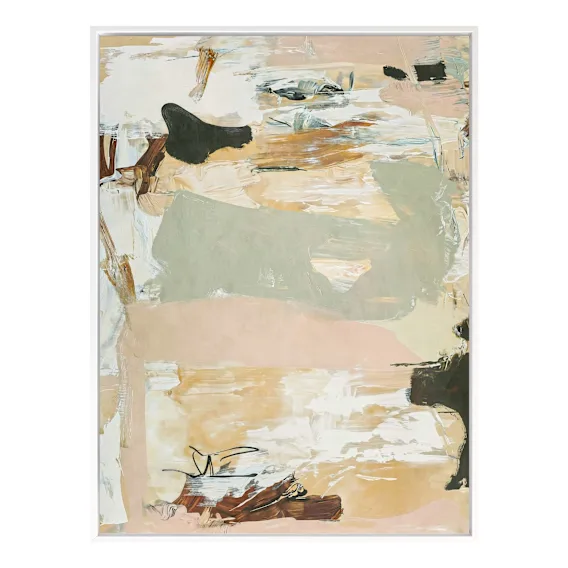 Earth Echoes 1 Portrait Box Framed Canvas in 123 x 163cm