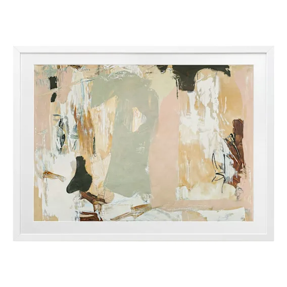 Earth Echoes 1 Landscape Framed Print in 142 x 106cm