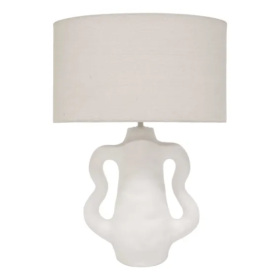 Eden Table Lamp 44x62cm in White
