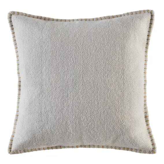 Elio Feather Fill Cushion 50x50cm in Natural