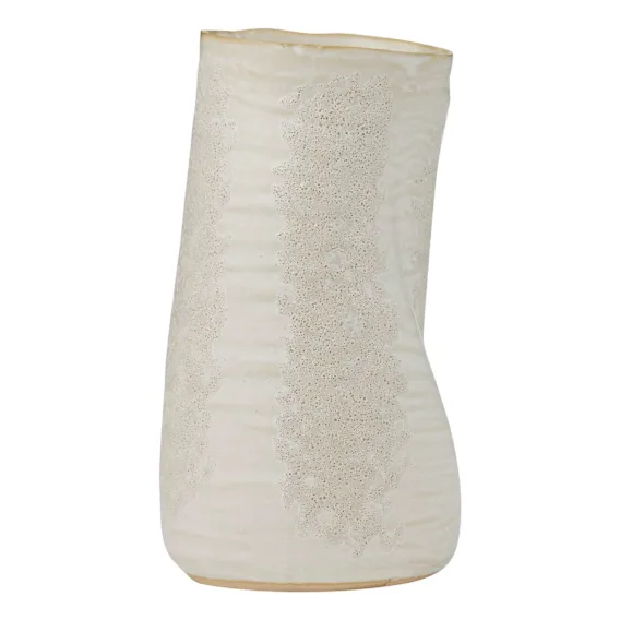 Ester Vase Small 11x19.5cm in Ivory
