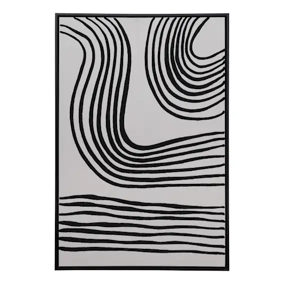 Eternal Flow 1 Box Framed Canvas in 63 x 93cm