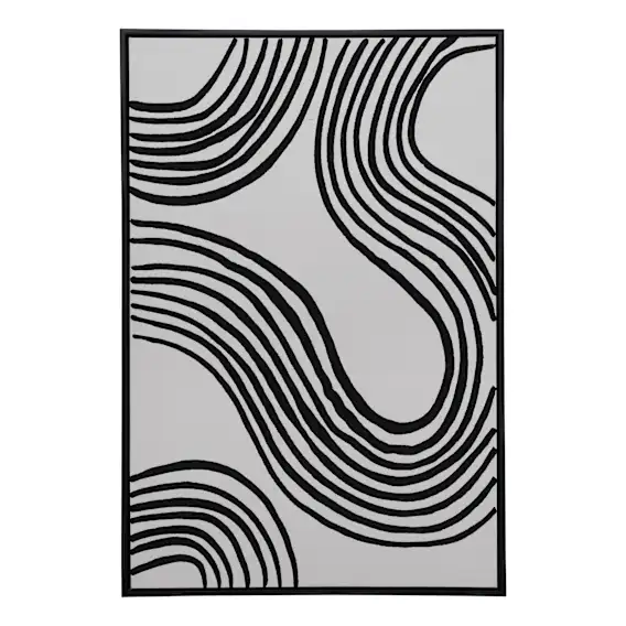 Eternal Flow 3 Box Framed Canvas in 63 x 93cm