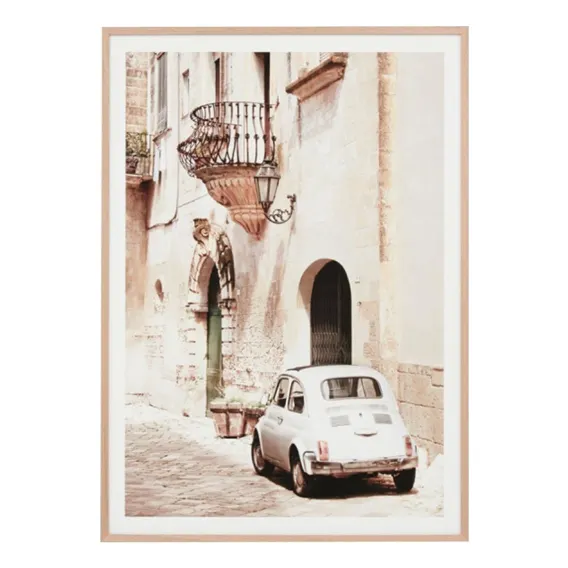 European Adventure Framed Print in 45 x 62cm