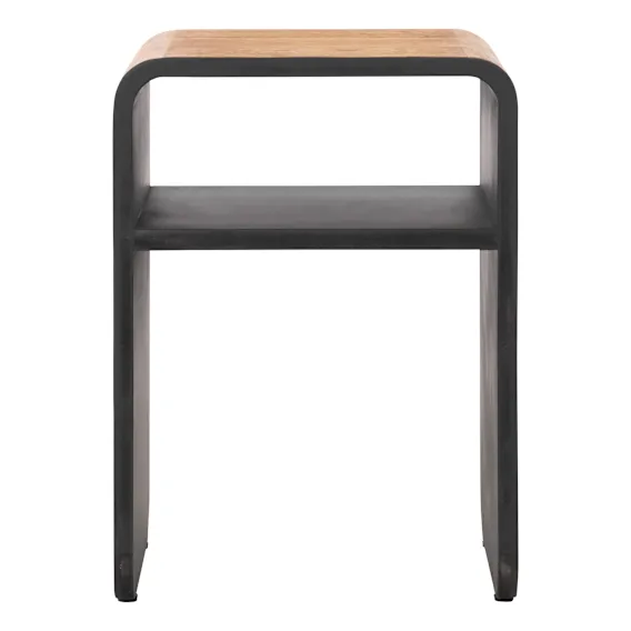 Evo Vertical Side Table in Reclaimed Teak