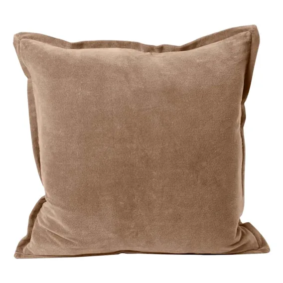 Evelyn Feather Fill Cushion 60x60cm in Natural