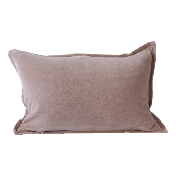 Evelyn Feather Fill Cushion 60x40cm in Lilac