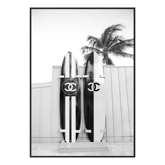 Fashion A Box Framed Canvas in 95 x 135cm