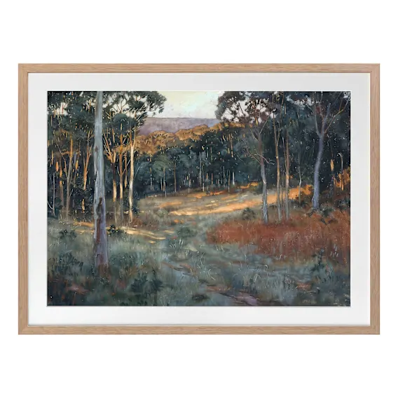 First Morning Sun Framed Print in 405 x 84cm