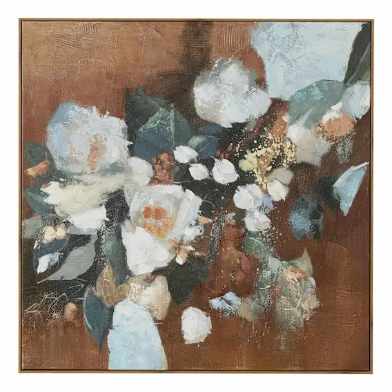 Fiore Box Framed Canvas in 100 x 100cm