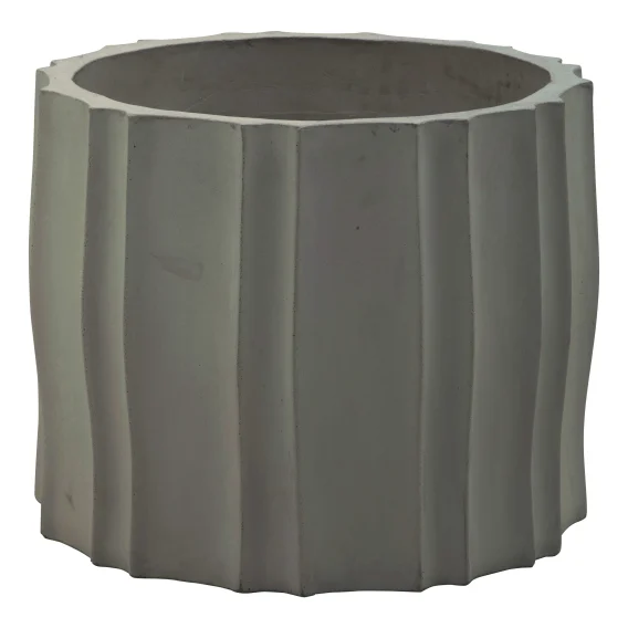Flinders Pot Large 60 x 48cm in Grey