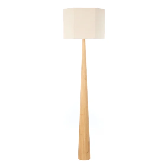 Flint Floor Lamp 45x168cm in Natural