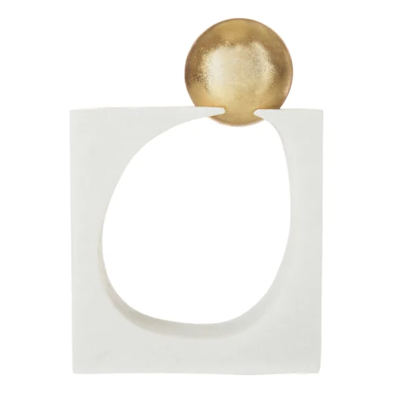 Frette Sculpture Large 18x25.5cm in White