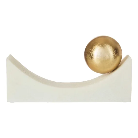 Frette Sculpture Small 26x13.8cm in White
