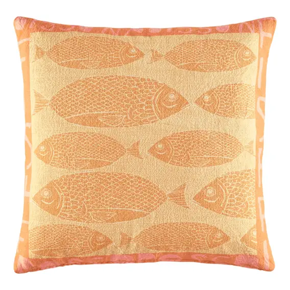Frida Feather Fill Cushion 50x50cm in Ochre