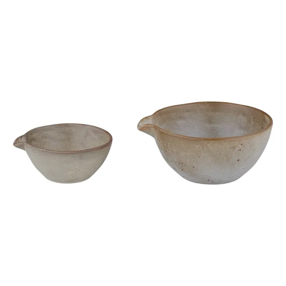 Francis Prep Bowls Set of 2 in Neutral