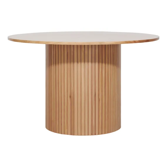 Gabino Round Dining Table 130cm in Australian Messmate