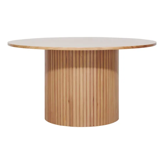 Gabino Round Dining Table 150cm in Australian Messmate