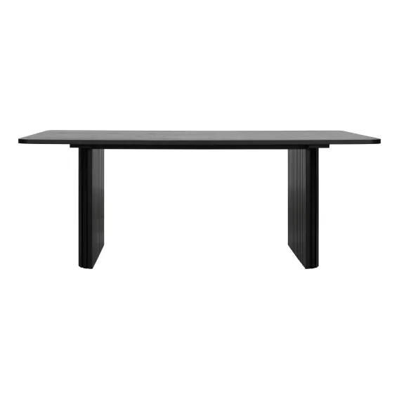 Gabino Dining Table 210 x 105cm in Black