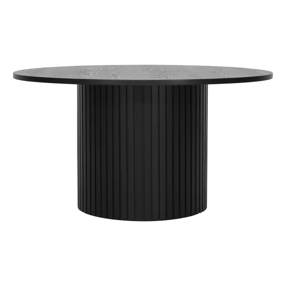 Gabino Round Dining Table 150cm in Black