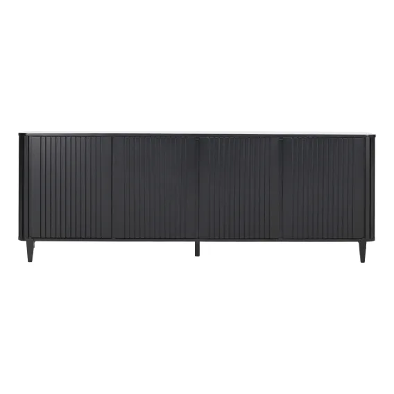 Gabino Buffet 220cm in Black