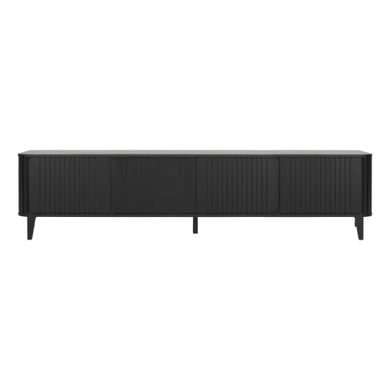 Gabino Entertainment Unit 220cm in Black