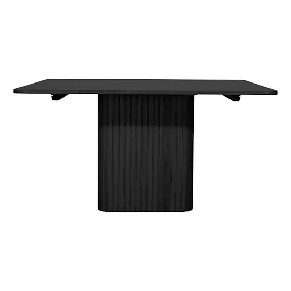 Gabino Square Dining Table 150cm in Black