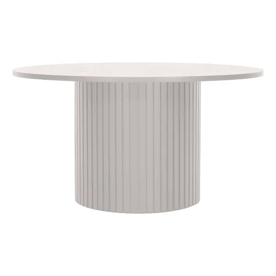Gabino Round Dining Table 150cm in White