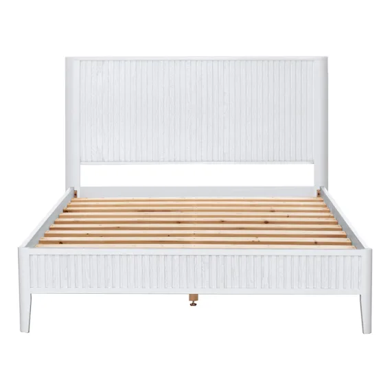 Gabino Queen Bed Frame in White
