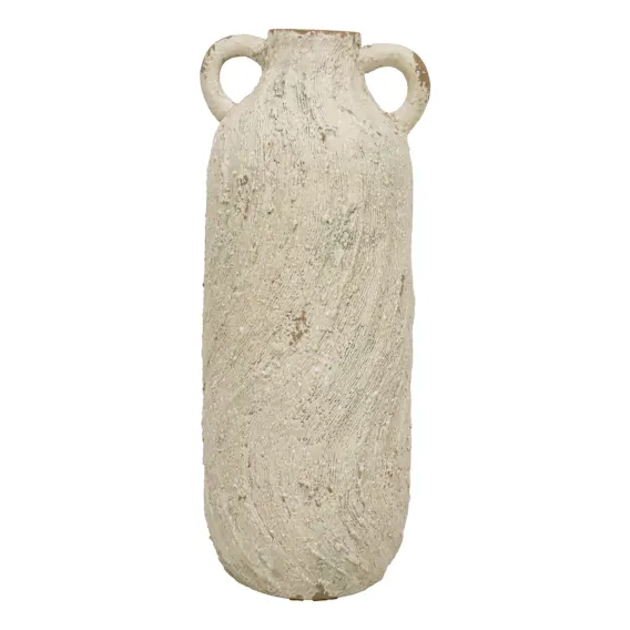 Grave Vase Large 22x55cm in White