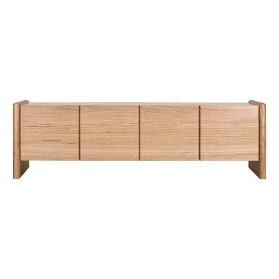 Grove Entertainment Unit 210cm in Feature Grade Vic Ash