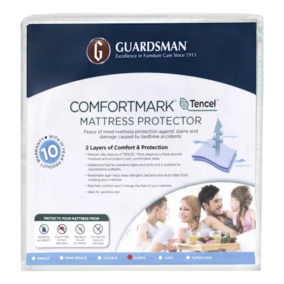 Guardsman Mattress Protector Comfortmark Tencel in Double