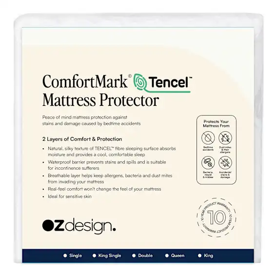 Guardsman Mattress Protector Comfortmark Tencel in Single