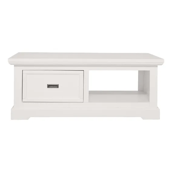 Hamptons Coffee Table 120cm in Acacia White