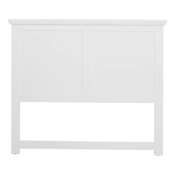 Hamptons Double Bed Framehead in White