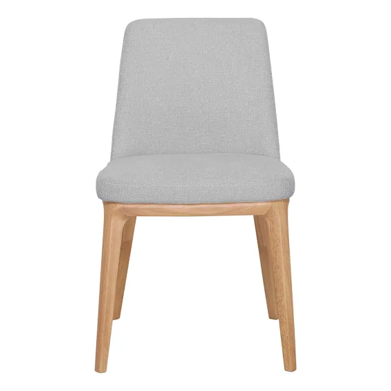 Hayes Dining Chair in Belfast Grey / Clear