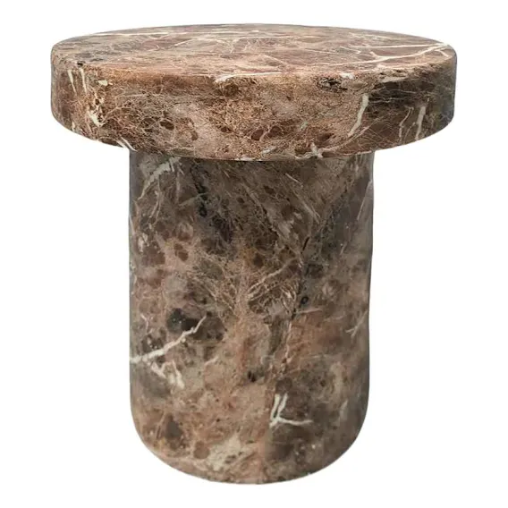 Harvey Side Table 40x51cm in Dark Brown