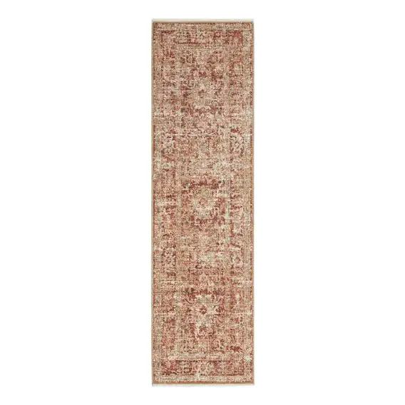 Heritage Rug 80x285cm in Brick