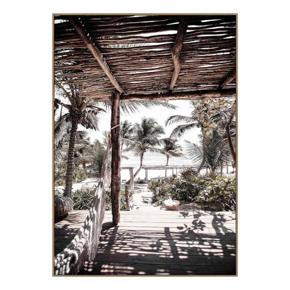 Hideaway A Box Framed Canvas in 95x135cm