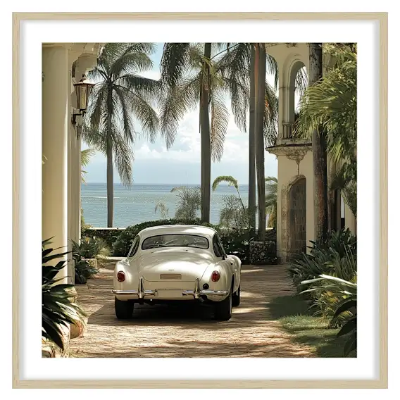 Hugo Lane Framed Print in 118 x 118cm