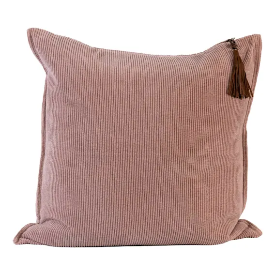 Hudson Feather Fill Cushion 50x50cm in Soft Musk