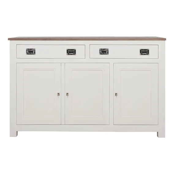 Hyatt Buffet 140cm in Mindi Dark Driftwood / Mangowood Ivory