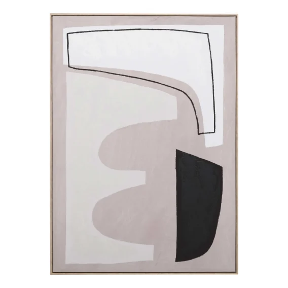Irregular Shapes 1 Box Frame Canvas in 102 x 142cm