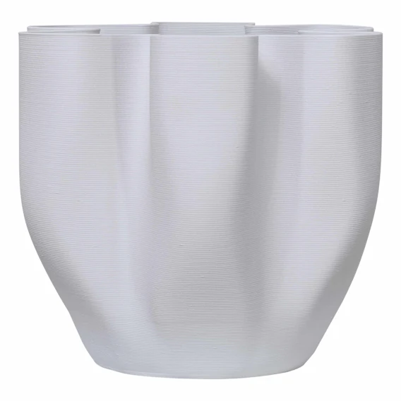 Isla Vase Small 27x26cm in White