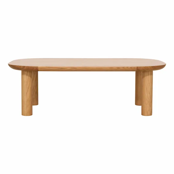 Jacob Coffee Table 120cm in Oak Clear