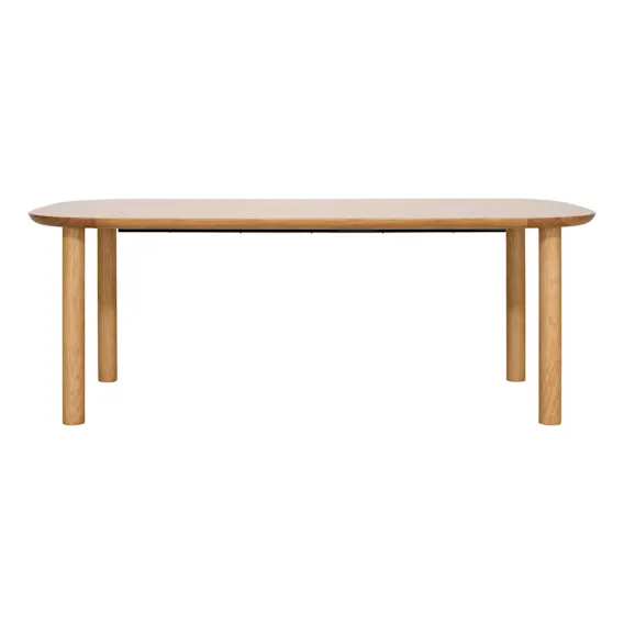 Jacob Dining Table 210cm in Oak Clear
